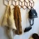 Coat rack and wall decorative